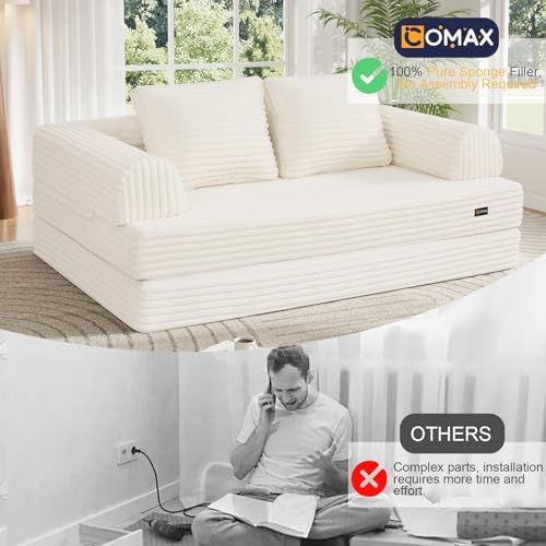 Comax Convertible Futon Sofa Bed - Image 6