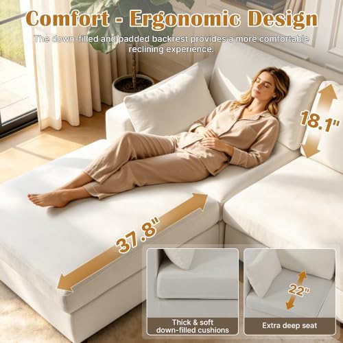 Oversized Modular Sectional Sofa - Image 3