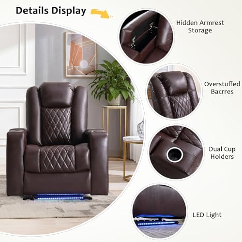 ANJ Home Theater Seating Power Recliner - Image 4