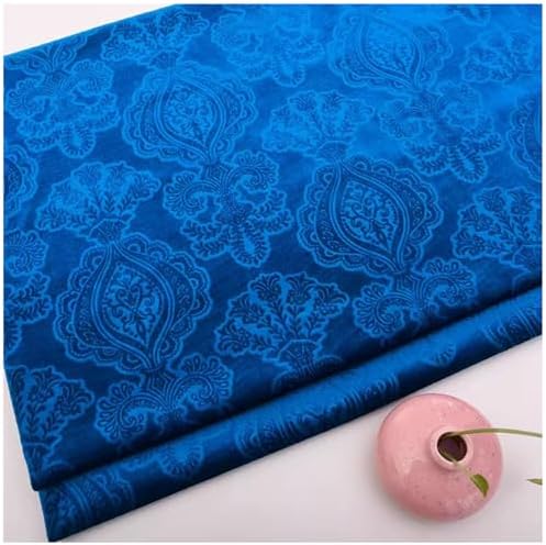 Velvet Upholstery Fabric, 57in Embossed Velvet 3D Fabric, Solid Color, by Unknown