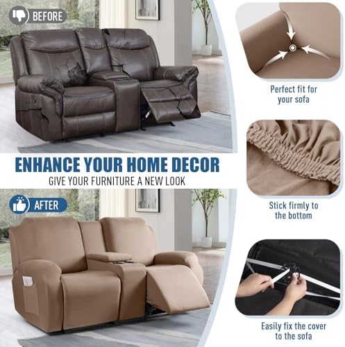 TAOCOCO Reclining Loveseat - Image 6