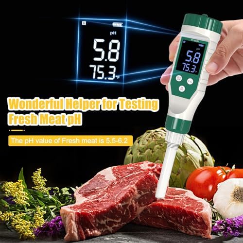 Digital pH Meter for Food with High Accuracy pH Probe - Image 4