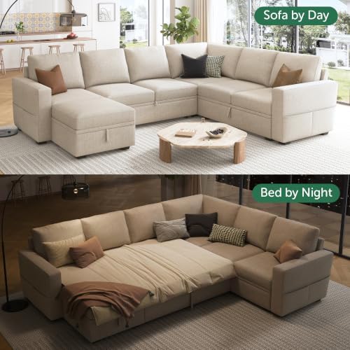 HONBAY Modular Sectional Sleeper Sofa - Image 3