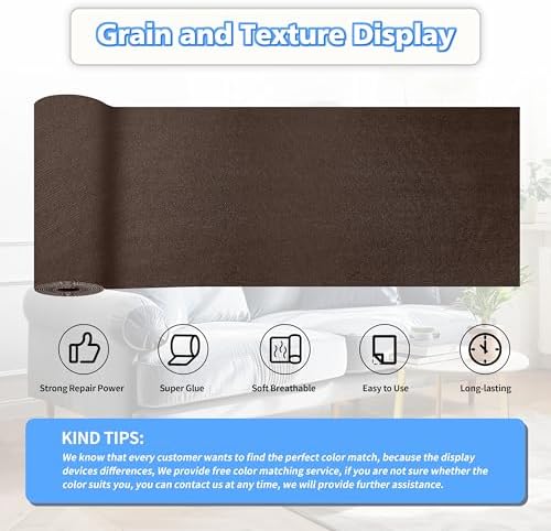 KING MOUNTAIN Couch Fabric Repair Patch, Fabric Patches - Image 2