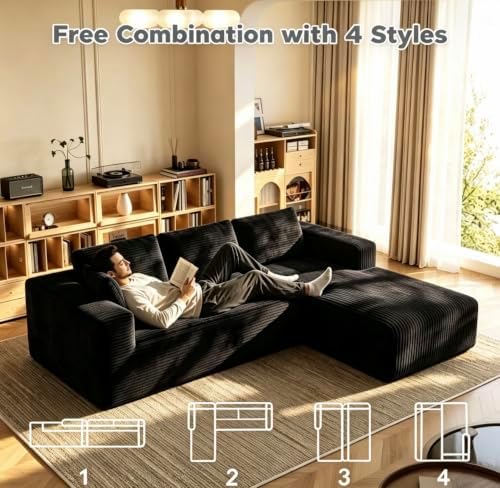 106" L-Shaped Modular Sectional Sofa - Image 6