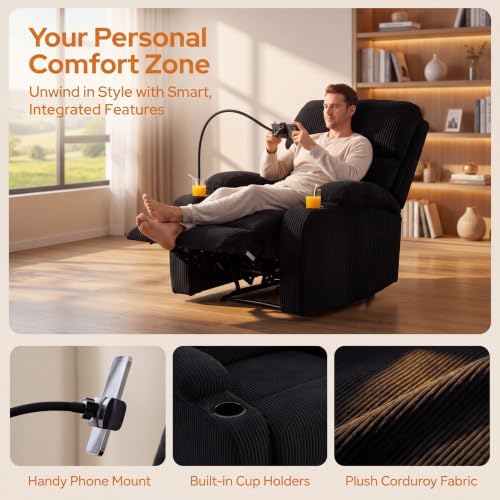 NicBex Manual Lounge Recliner Chair - Image 4