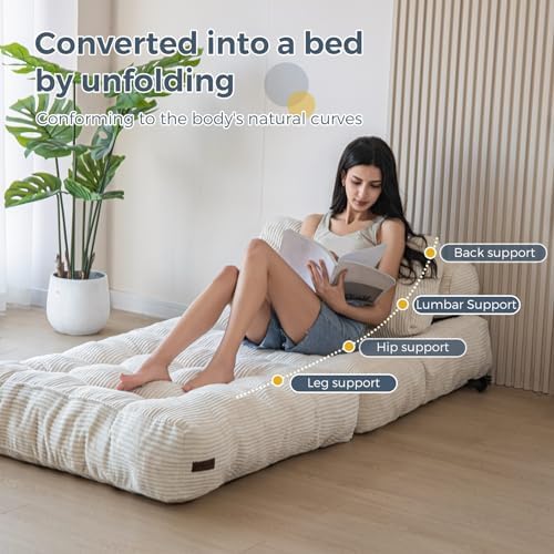 MAXYOYO Folding Sofa Bed, Convertible Chair Bed - Image 5