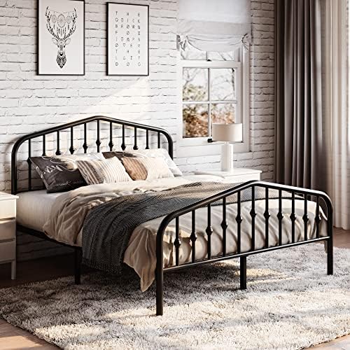SHA CERLIN Full Size Metal Bed Frame - Image 2