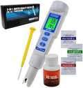 3 in 1 Water Quality Multi-Parameter pH EC Temperature Meter Tester Monitor by TEKCOPLUS