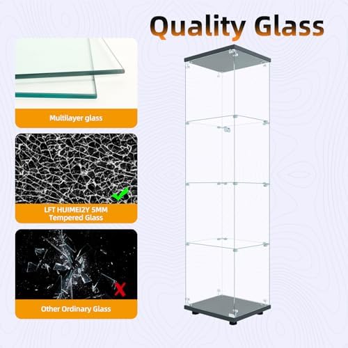LFT HUIMEI2Y 4-Tier Glass Display Cabinet - Image 4