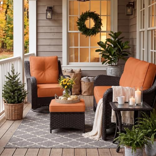LayinSun 10 Piece Wicker Outdoor Furniture Set - Image 2