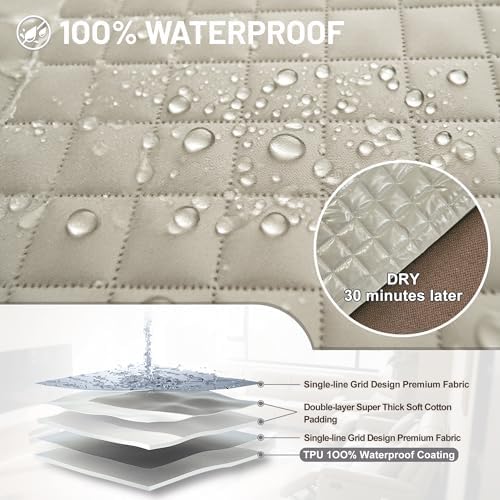 Waterproof Sectional Reclining Couch Covers L Shaped Recliner Sectional Sofa - Image 4