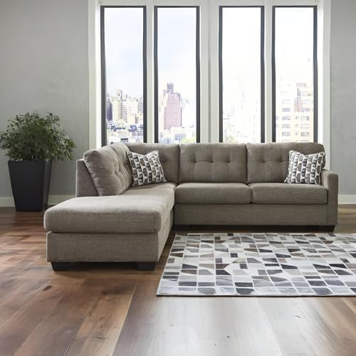 Signature Design by Ashley Mahoney Full Sleeper Sofa Sectional - Image 2