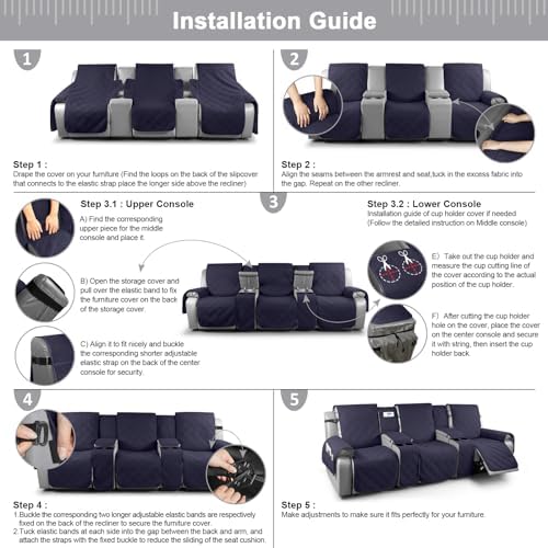 TAOCOCO Waterproof Recliner Sofa Cover - Image 7
