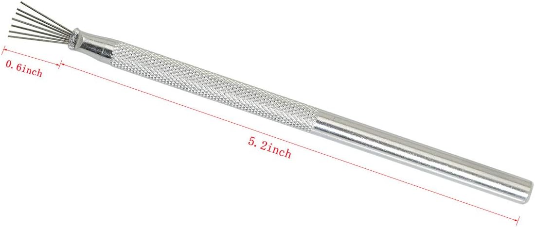ZYAMY 3IN1 Sculpting Tool Set Feather Pin, Carving Knife and Pro Needle Wire Texture Pottery Clay Tool Kit Brush Tools Ceramics Modeling Tool