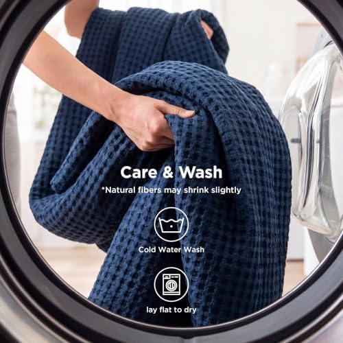 Bedsure Cooling Waffle Blanket for Hot Sleepers - Image 6