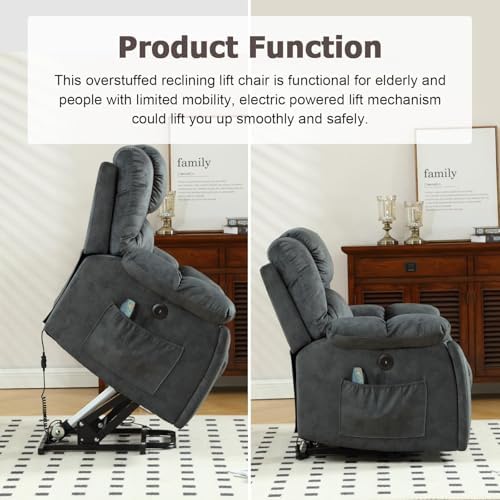 CANMOV Large Power Lift Recliner - Image 7