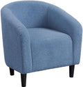 Yaheetech Small 25.5in Wide Sherpa Barrel Accent Chair by Yaheetech