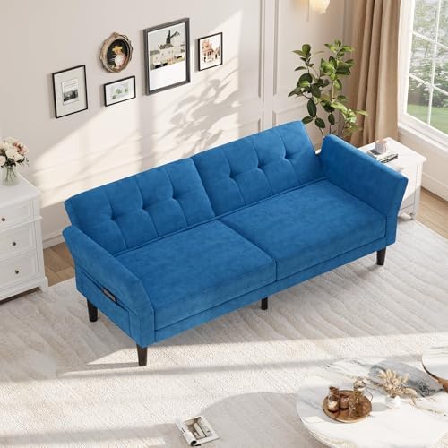 GarveeHome 89" Convertible Futon Sofa Bed - Image 6