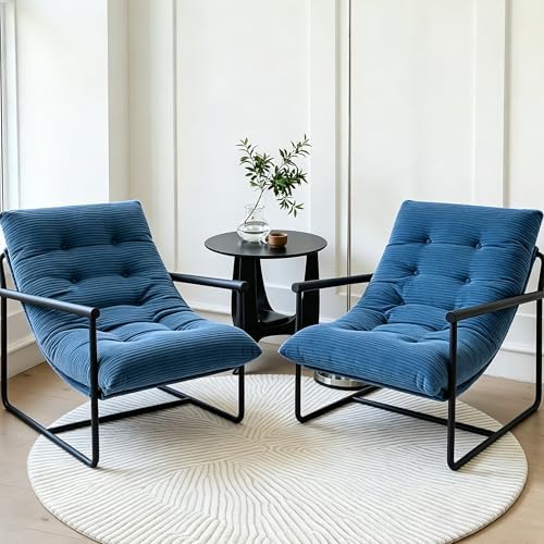 Modern Accent Chair Set of 2, Living Room Chair by GAOHAPY