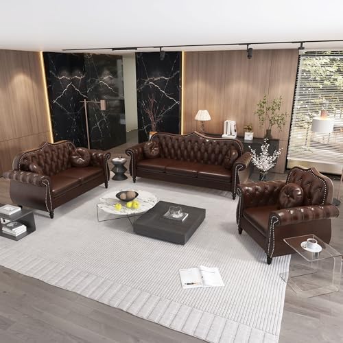 AVZEAR Modern Upholstered Accent Chair, Mid-Century Modern Armchair Single Sofa - Image 4