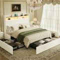 SHA CERLIN Full Upholstered Platform Bed Frame by SHACERLIN