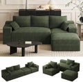 ONEMMLION 105" L-Shaped Cloud Boneless Couch by ONEMMLION