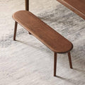 100% Solid Oak Dining Bench, Wood Bench by Wayshome