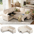 LINSY HOME Pull Out Sofa Bed Sectional Sleeper Sofa by LINSYHOME