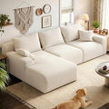 Homkdom Modular Sectional Sofa for Apartment, Left Facing by ElevateYourHome%EF%BC%8CEnhanceEver