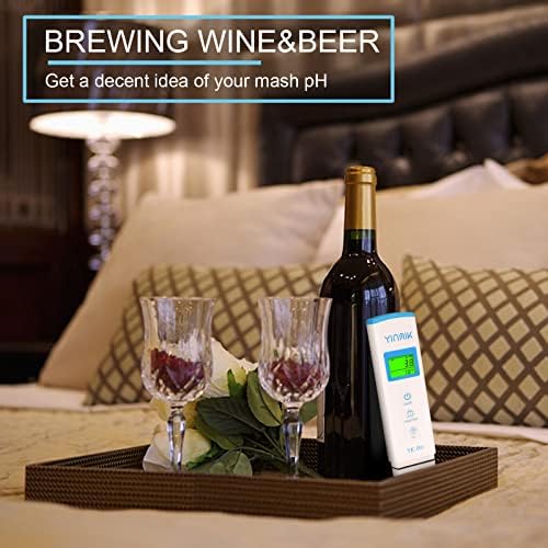 pH Meter, Digital pH Tester for Hydroponics, YINMIK pH Temperature Meter - Image 6