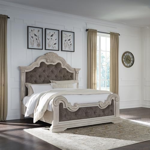 Signature Design by Ashley California King Upholstered Panel Bed - Image 2