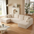 130" U-Shaped Boneless Couch by Yimilife