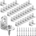 40PCS L Bracket Corner Brace, Stainless Steel Corner Bracket by Unknown
