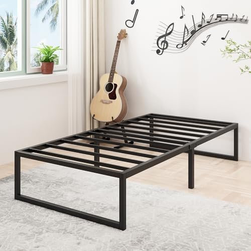 Lutown-Teen 16 Inch Twin Size Bed Frames - Image 5