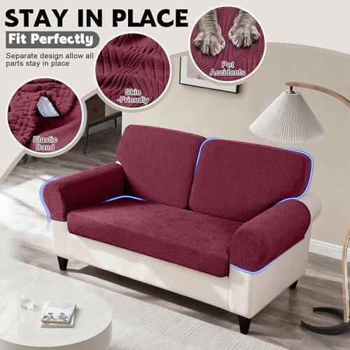 VANSOFY Stretch Couch Cushion Covers - Image 4