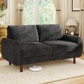 WorthFurni 68" Loveseat Sofa, Comfy Chenille Fabric Couches by WorthFurni