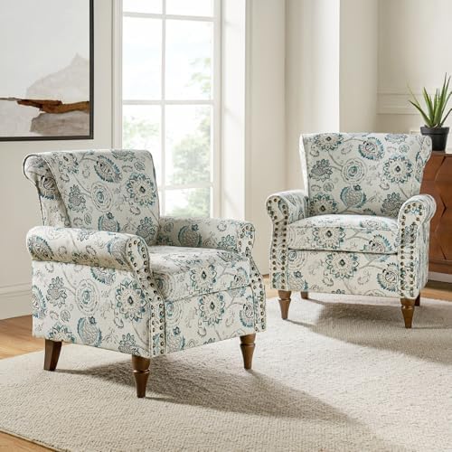 HULALA HOME Traditional Floral Accent Chairs by HULALAHOME