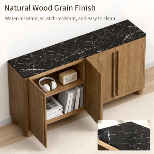 65" Sideboard Buffet Cabinet - Image 6