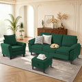 3 Pieces Sectional Sofa, Couch Set by Portaforta