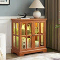 30" Glass Curio Display Storage Cabinet by Unknown