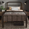 Allewie Twin Metal Bed Frame by Allewie