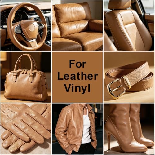 Camel Leather Recoloring Balm, Leather Repair Kit - Image 5