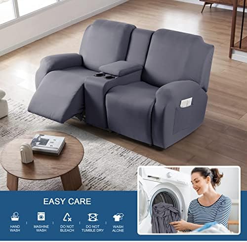 TAOCOCO Recliner Chair Cover for Recliner, 1 Armless Chair Cover - Image 5