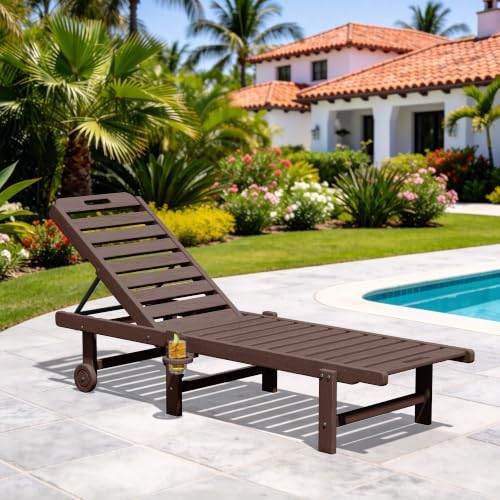 SERWALL HDPE Outdoor Chaise Lounge - Image 2