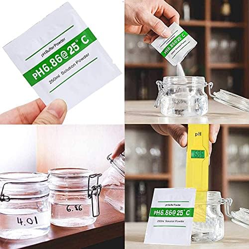 pH Meter Buffer Solution Powder, 15 Pack - Image 2
