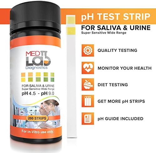 Med Lab 200 pH Test Strips 4.5–9.0 - Image 3