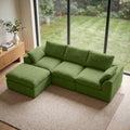 108" Cloud Sectional Couches for Living Room, Oversized Boneless Modular L by Unknown