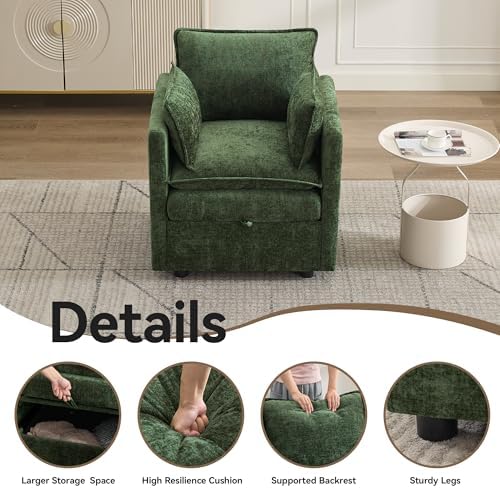 30" Cloud Modular Single Sofa Chair - Image 5