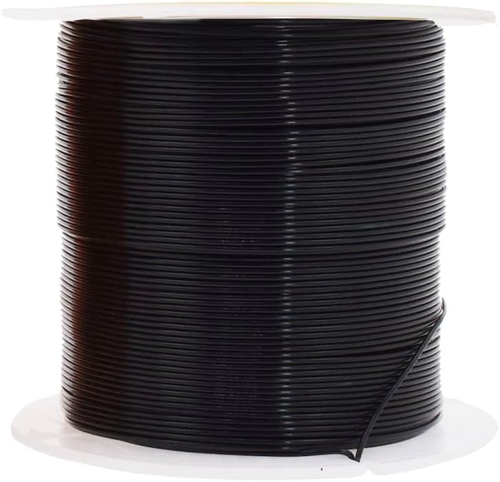 Mandala Crafts 22 Gauge Anodized Aluminum Craft Wire for Jewelry Making - 400 FT Colored Flexible Neutral Wire - Bendable for Bonsai Armature Crafting Sculpting